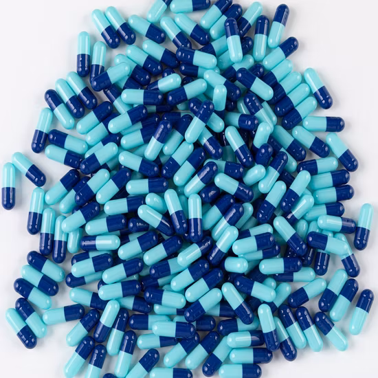 Пустые желатиновые/HPMC/растительные капсулы, сертифицированные по стандарту ISO/Halal/ISO, для медицинского применения